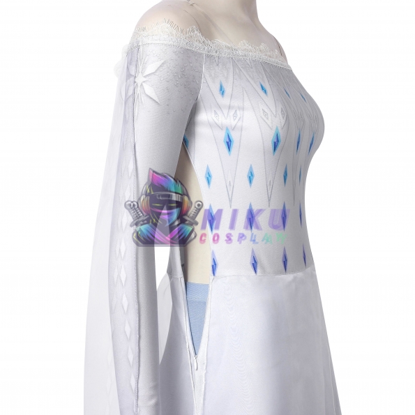 Frozen 2 Elsa Yarn Skirt Cosplay Costumes
