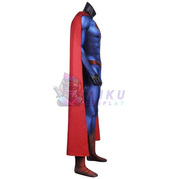 Superman and Lois Superman Costume Clark Kent Cosplay Jumpsuit