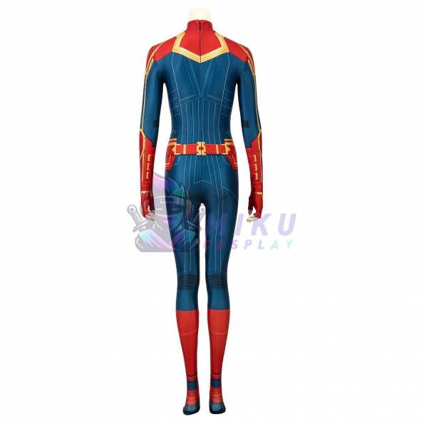 Captain Marvel Halloween Costume 3D Printed Captain Marvel Suit