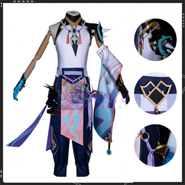 Genshin Impact Xiao Cosplay Costume Game Cosplay