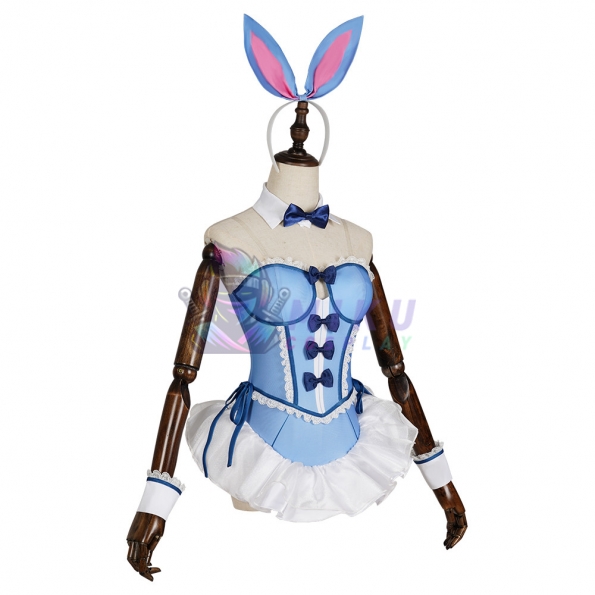 Anime Kitagawa Marin Blue Bunny Girl Cosplay Costume