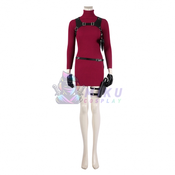 Resident Evil 4 Remake Ada Wong Cosplay Costume