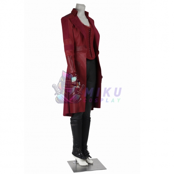 Scarlet Witch Costume Wanda Maximoff Cosplay Suit