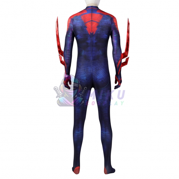 Spiderman 2099 Miguel O'Hara Cosplay Costume