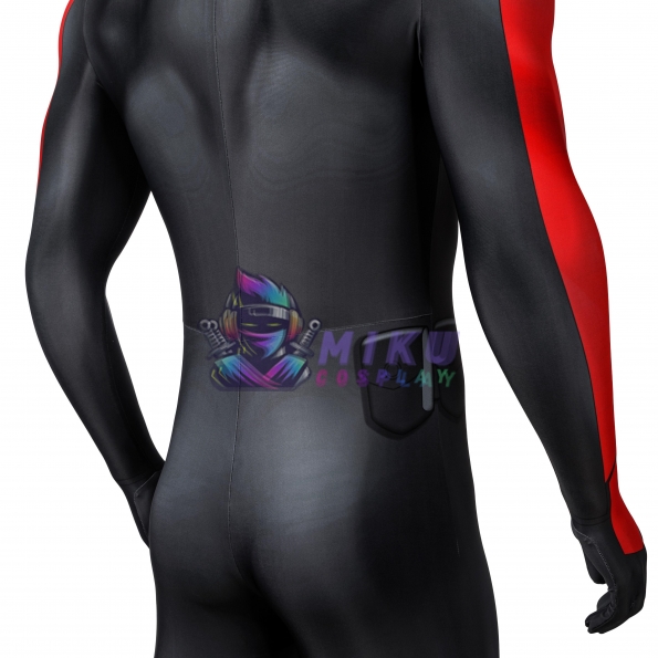 Teen Titans The Judas Contract Nightwing Suit Spandex Jumpsuit