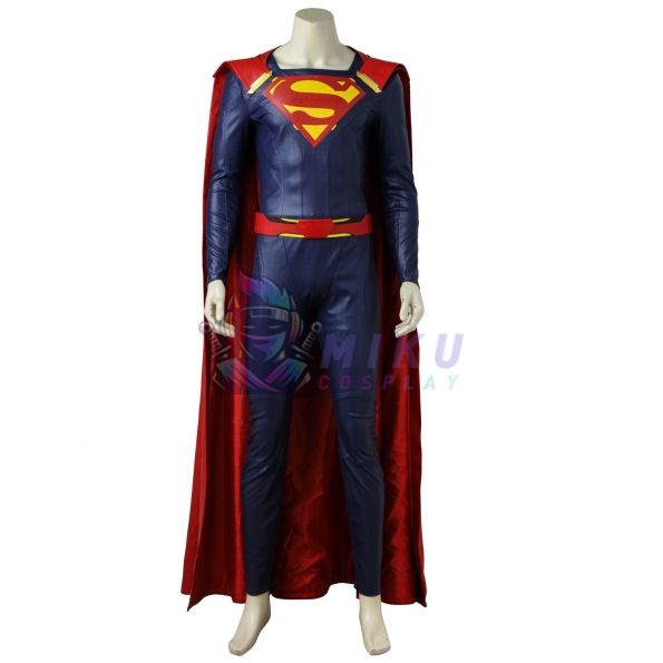 Superman Costume Clark Kent Supergirl Cosplay Costume