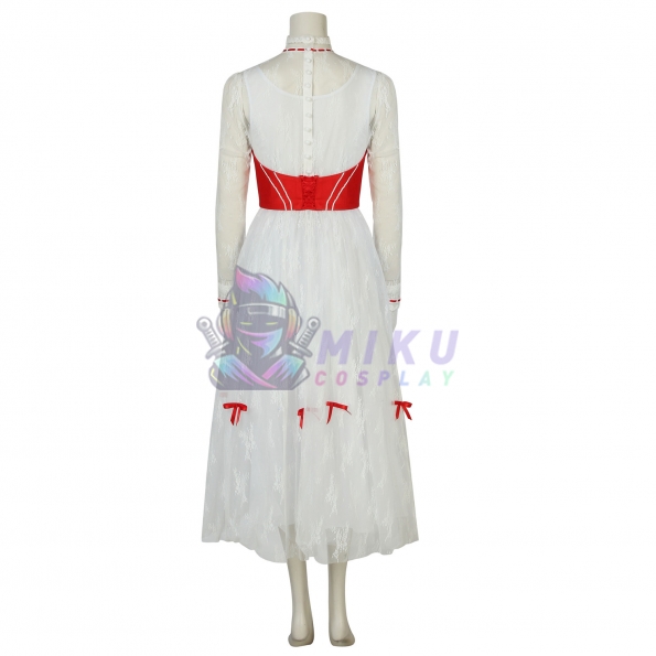 Mary Poppins Cosplay Costumes Female Suit