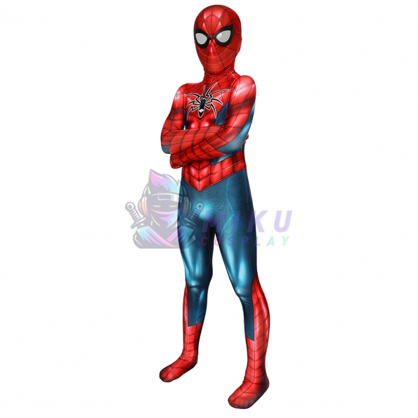 Kids Spider-Armor MK IV Suit Children Spiderman Costume