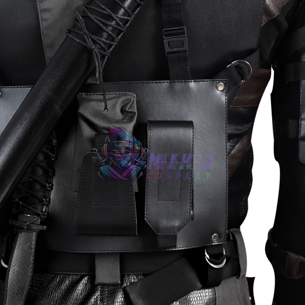 G.I Joe Cobra Commander Cosplay Costume Black Suit