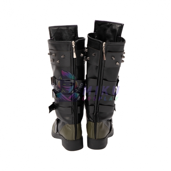 Apex Legends Wraith Cosplay Boots Black Shoes