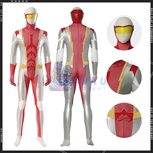 The Flash Impulse Suit Bart Allen Cosplay Costumes