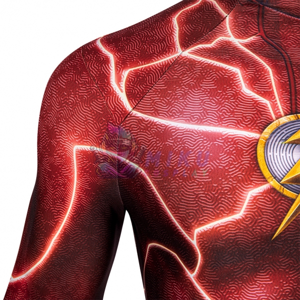 The Flash Moive Barry Allen Cosplay Costume