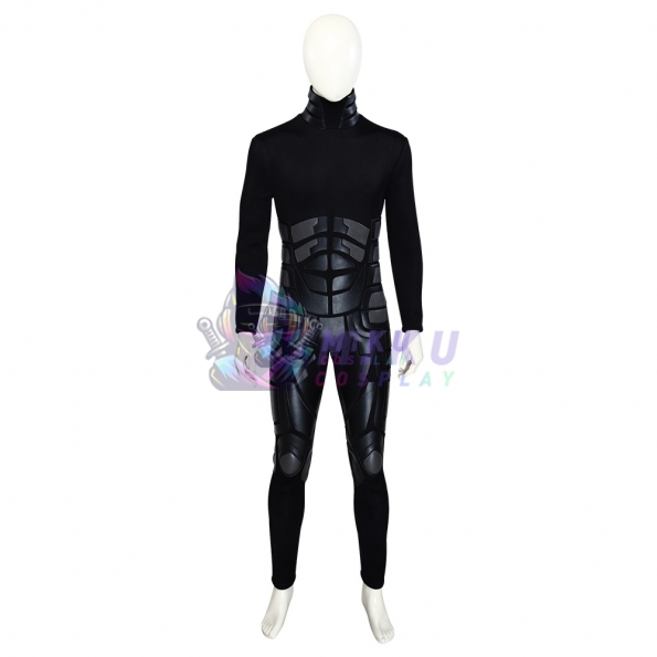The Dark Knight Rises Cosplay Batman Costumes Leather Suit