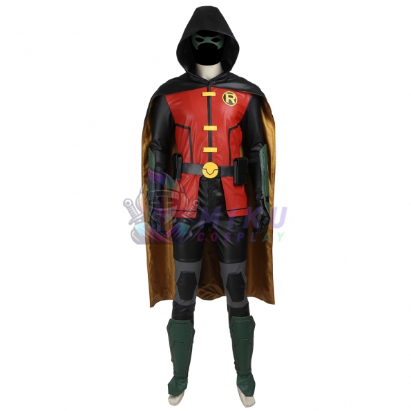 Justice League VS Teen Titans Robin Costume Cosplay Suit