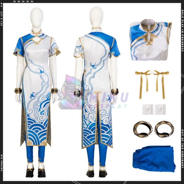 Chun Li Street Fighter 6 Cosplay Costume