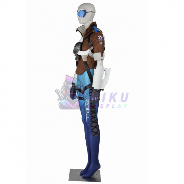 Game Cosplay Costumes Overwatch 2 Tracer Blue Suit