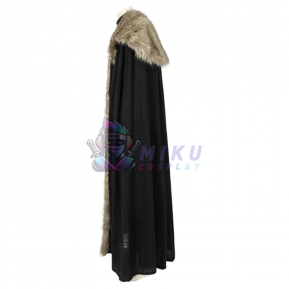 Game of Thrones Jon Snow King of The North Cosplay Costumes