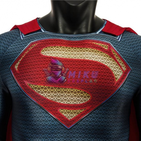 Man of Steel Superman Suit Clark Kent Cosplay Spandex Jumpsuit