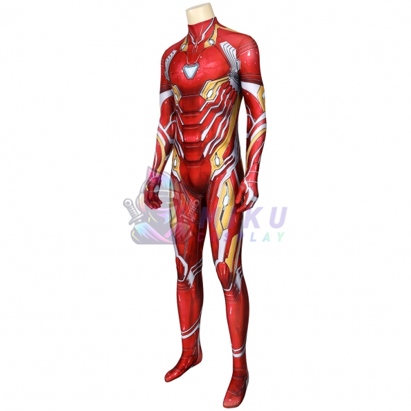 Avengers 3 Iron Man Costume Iron Man Suit Tony Stark 3D Jumpsuit