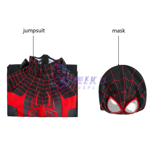 Kids Spider-Man Ultimate Edition PS5 Costumes Cosplay Children Spiderman Suit