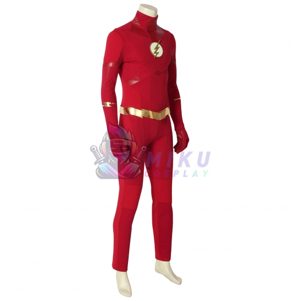 The Flash Costume S5 Barry Allen Classic Red Flash Suit