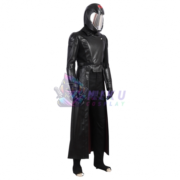 G.I Joe Cobra Commander Cosplay Costume Black Suit