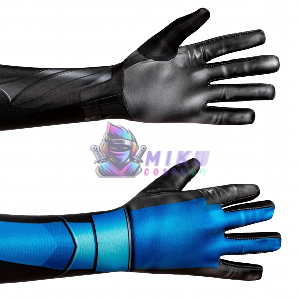 Kids Titans Nightwing Costume 3D Printed Jumpsuit