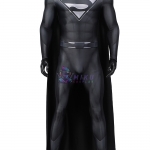 Justice League Superman Black Spandex Cosplay Costumes