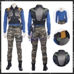 Black Panther Erik Killmonger Outfits Cosplay Costumes