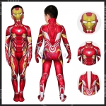 Kids Iron-man Spandex Cosplay Costumes