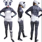 Female Pink Panda Fortnite Cosplay Costume Skeleton Trooper Costume