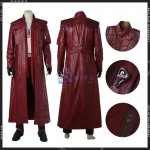 Guardians Of The Galaxy Cosplay Costumes Star Lord Coat