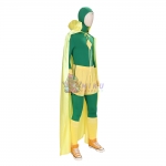 2021 Wanda Vision Edition Green Cosplay Costumes