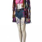 Harley Quinn Birds of Prey Rainbow Cosplay Costumes