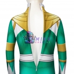 Kids Green Power Ranger Spandex Cosplay Costumes