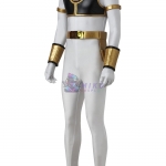 Power Ranger White Cosplay Costumes Tommy Oliver Suit