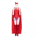 Wanda 2021 Scarlet Witch Red Cosplay Costumes