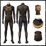 Black Panther Erik Killmonger Printed Cosplay Costumes