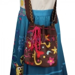 Kids Encanto Costumes Mirabel Madrigal Costume Dress With Bag