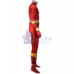 Ryusoulger Red Power Ranger Adult Costume Ryusoul Red Cosplay Jumpsuit