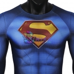 Superman and Lois Superman Costume Clark Kent Cosplay Jumpsuit