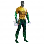 Aquaman Gold Cosplay Suit Jumpsuit