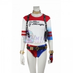 Suicide Squad Harley Quinn Costume Women Cosplay Suit
