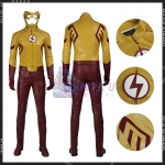 Flash Cospaly Costumes Season 3 Wally West Suit