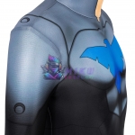 Kids Son of Batman Nightwing Costume 3D Printed Jumpsuit