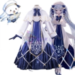 Vocaloid 2021 Snow Hatsune Miku Cosplay Costumes