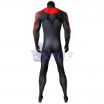 Teen Titans The Judas Contract Nightwing Suit Spandex Jumpsuit