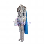 Thor Ragnarok Valkyrie White War Armor Cosplay Costumes