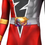 Ryusoulger Red Power Ranger Adult Costume Ryusoul Red Cosplay Jumpsuit