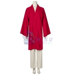 Hua Mulan Cosplay Costumes Female Chinese Style Red Suit
